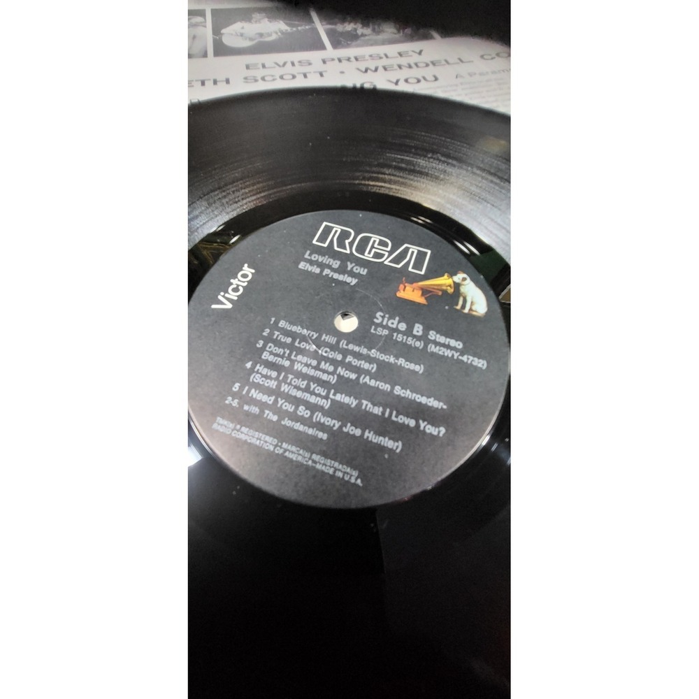ELVIS PRESLEY LSP-1515(e) LOVING YOU RARE REISSUE NM TO MINT Shrink Price Sticke - Picture 9 of 10